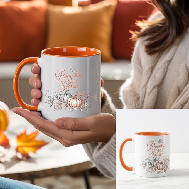 Patrimoine | Mug Saison Saveur de Citrouille – Aut (Créateur téléchargé)
