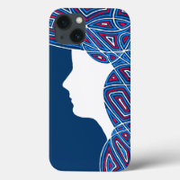 Patriot Lady coque iphone