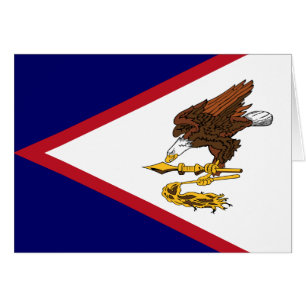 Patriotic American Samoa Flag