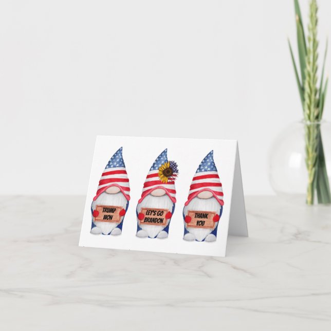 Patriotic Blank Note Cards  (Devant)