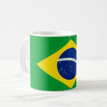 Patriotic Brazil Flag mug -