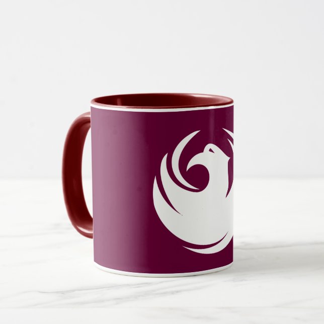 Patriotic Combo Mug with flag of Phoenix City (Devant gauche)