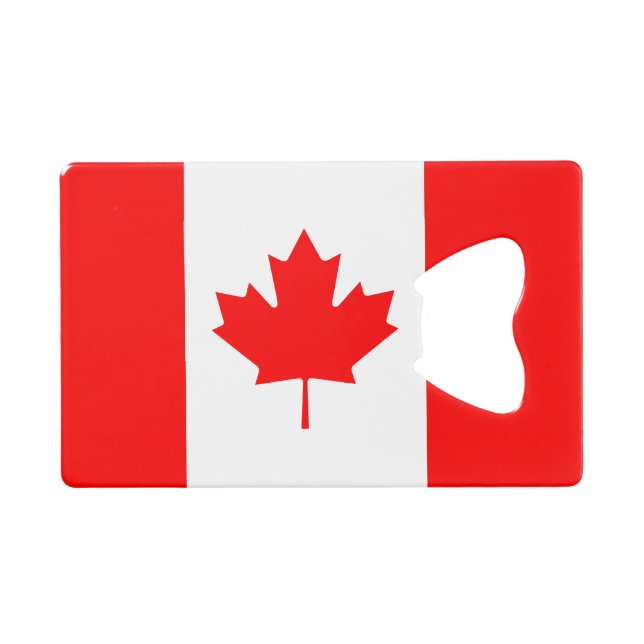 Patriotic National Flag of Canada (Devant (Horizontal))