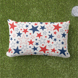 Patriotic Stars Coussin