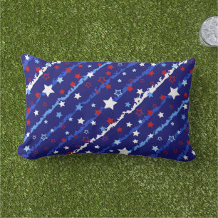 Patriotic Stars Coussin