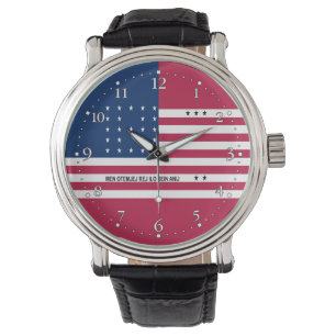 Patriotique Bikini Atoll Montre Drapeau