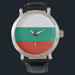 Patriotique, montre spéciale avec Drapeau de Bulga<br><div class="desc">Ajoutez une touche de fierté bulgare à votre collection d'accessoires avec notre montre à main exclusive avec le drapeau de la Bulgarie ! Réalisée avec une attention minutieuse aux détails, cette montre à main est plus qu’un simple élément fonctionnel, c’est une célébration du patrimoine et de la fierté culturelle de...</div>