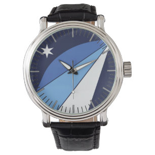 Patriotique, montre spéciale avec Drapeau de Colum