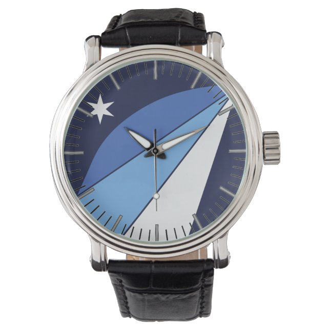 Patriotique, montre spéciale avec Drapeau de Colum (devant)