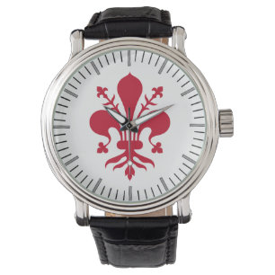 Patriotique, montre spéciale avec drapeau de Flore