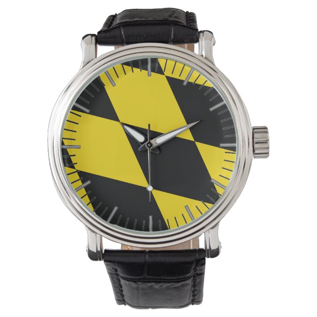 Patriotique, montre spéciale avec Drapeau de Munic (devant)
