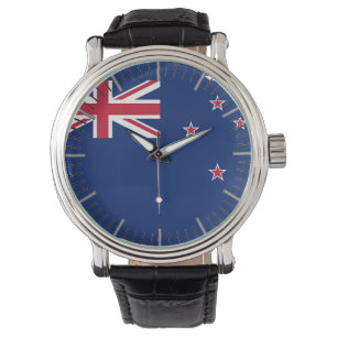 Patriotique, montre spéciale avec Drapeau de Nouve