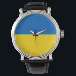Patriotique, montre spéciale avec drapeau d'Ukrain<br><div class="desc">Ajoutez une touche de fierté ukrainienne à votre collection d'accessoires avec notre montre à main exclusive avec le drapeau de l'Ukraine ! Réalisée avec une attention minutieuse aux détails, cette montre à main est plus qu’un simple garde-temps fonctionnel, c’est une célébration du patrimoine et de la fierté culturelle de l’Ukraine....</div>