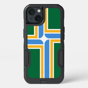 Patriotique OtterBox iPhone 13 Coque, drapeau Port