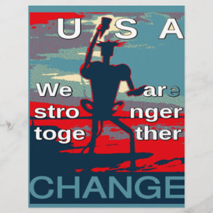 Patriotique responsabiliser USA Change, unir plus