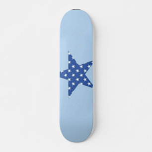 Patriotique Star Skateboard