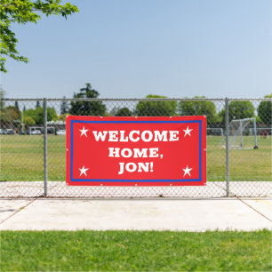 Patriotique USA Welcome Accueil Bannière