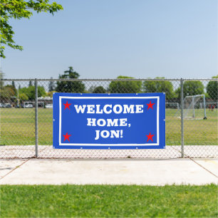 Patriotique USA Welcome Accueil Bannière