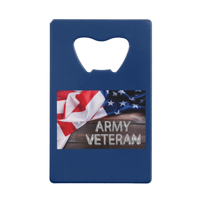 Patriotique "vétéran de l'armée" (Devant)