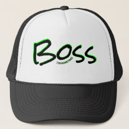 patron de casquette de camionneur du logo