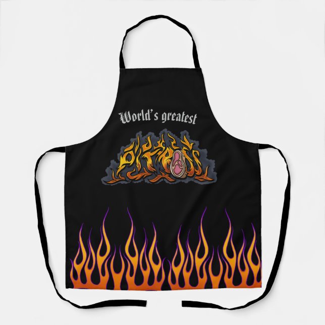 Patron de fosse du Père Tout sur Imprimer Tablier (Recto)