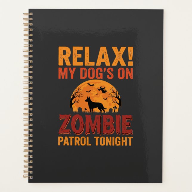 Patrouille de Chien Zombie Halloween (Devant)