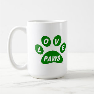 Patrouilles d'amour de la Mug sur les pattes verte
