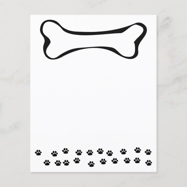 Patrouilles de chiens et os de chiens (Devant)