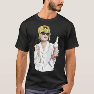Patsy Stone AbFab Cheers Chérie T-Shirt Classique