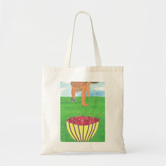 Patte de chien et sac à cerises (Devant)