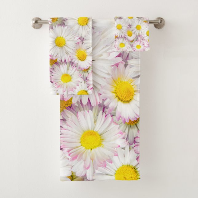 Patters Pink Purple Daisy Flower (En situation)