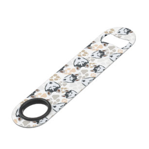 Pattes de chien de motif enrouées