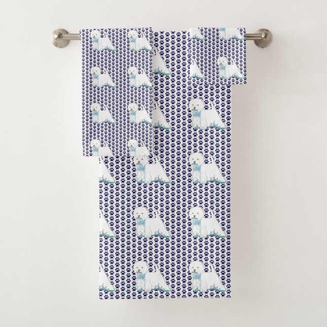 Pattes des montagnes occidentales de serviette de (En situation)