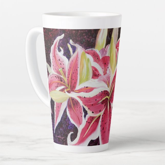 Pattie's Star Alaskan Stargazer latte mug (Angle gauche)