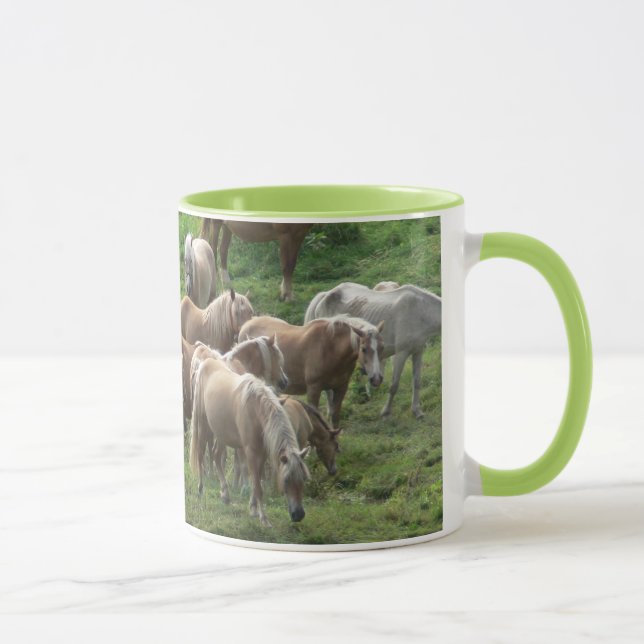 Pâturage de la tasse de chevaux (Droite)