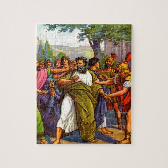 Paul allant à la conception de puzzle de prison (Vertical)