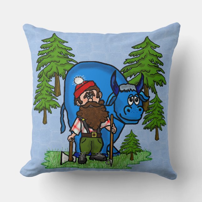 Paul Bunyan Coussin (Recto)