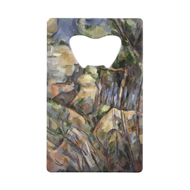 Paul Cezanne | bascule près des cavernes (Devant)