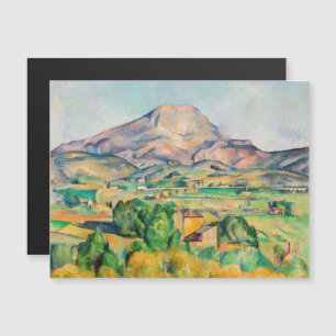 Paul Cezanne - Carte magnétique du Mont Sainte-Vic