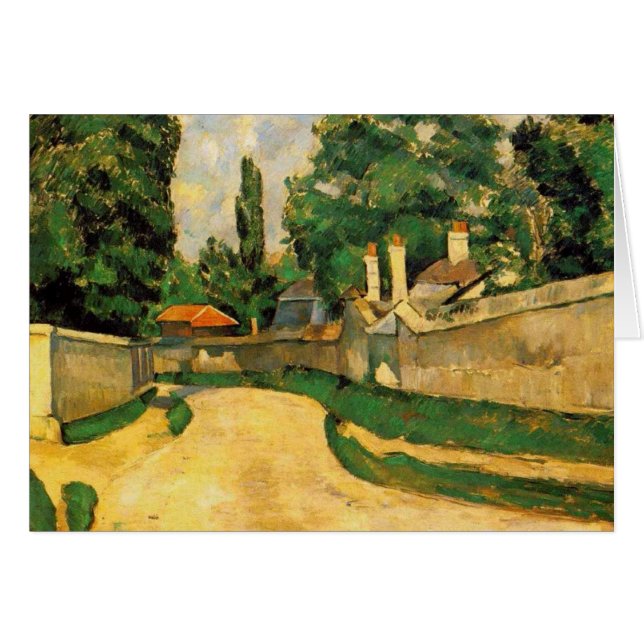 Paul Cezanne Cartes et Cadeaux - Personnalisable (Devant horizontal)