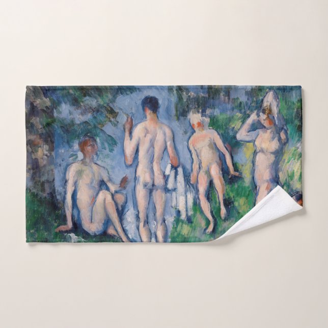 Paul Cezanne - Groupe de Baigneurs (Serviette à main)