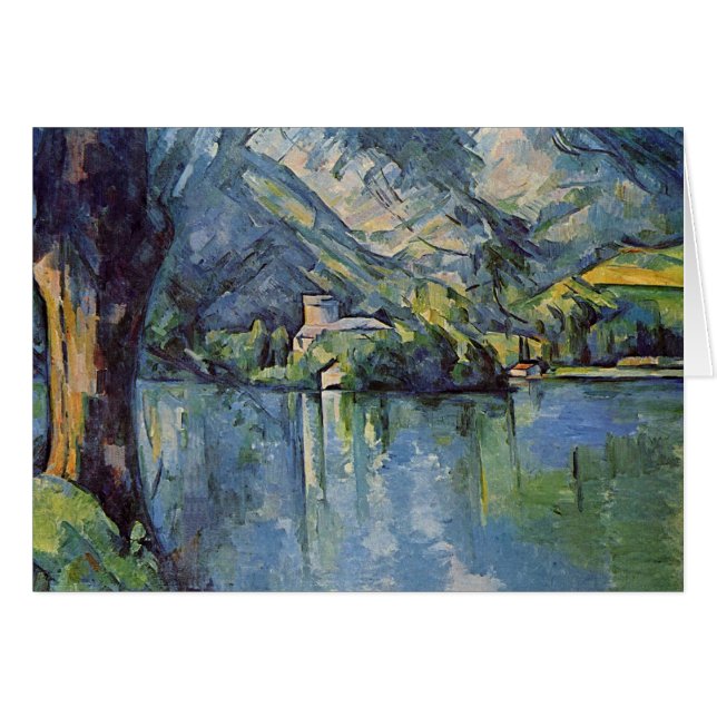 Paul Cézanne - lac annecy (Devant horizontal)