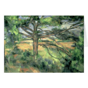Paul Cezanne le grand pin, 1895-97