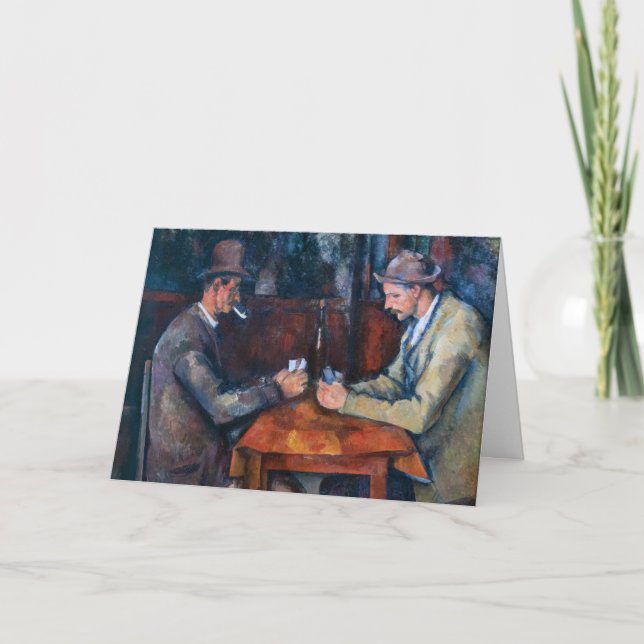Paul Cezanne - Les Joueurs De Cartes (Devant)