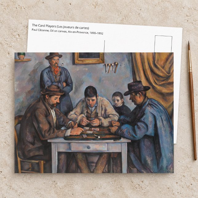 Paul Cezanne - Les Joueurs de cartes (Créateur téléchargé)