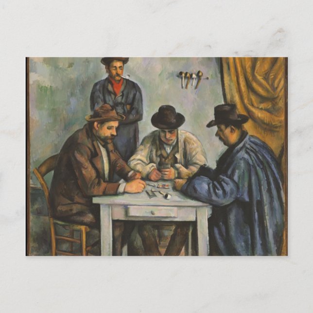 Paul Cezanne - Les Joueurs De Cartes (Devant)