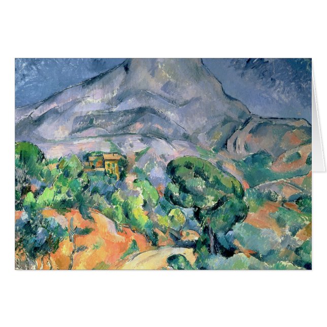 Paul Cezanne | Mont Sainte-Victoire, 1900 (Devant horizontal)