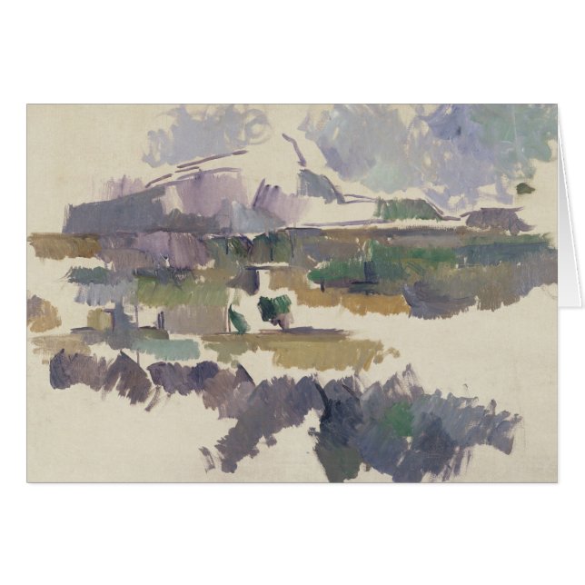 Paul Cezanne | Montagne Sainte-Victoire, 1904-05 (Devant horizontal)