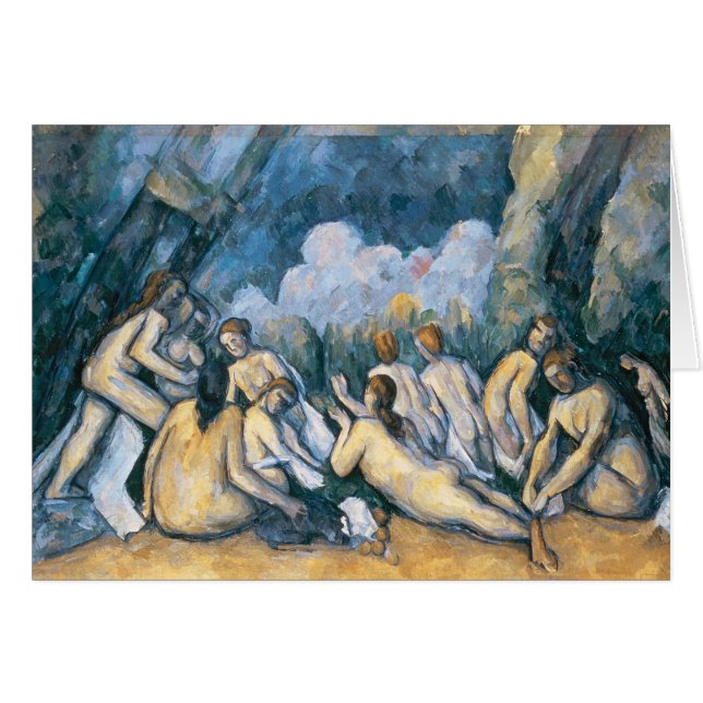 Paul Cezanne | The Large Bathers, c.1900-05 (Devant horizontal)