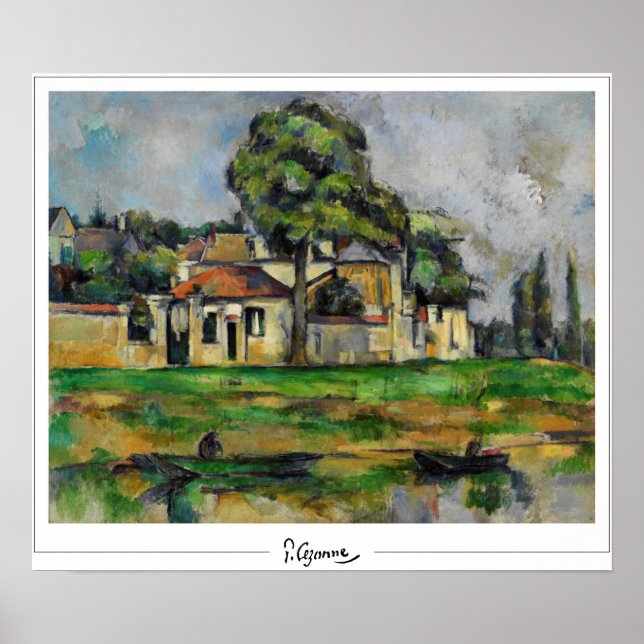 Paul Cézanne Zedign Art Poster #63 (Devant)